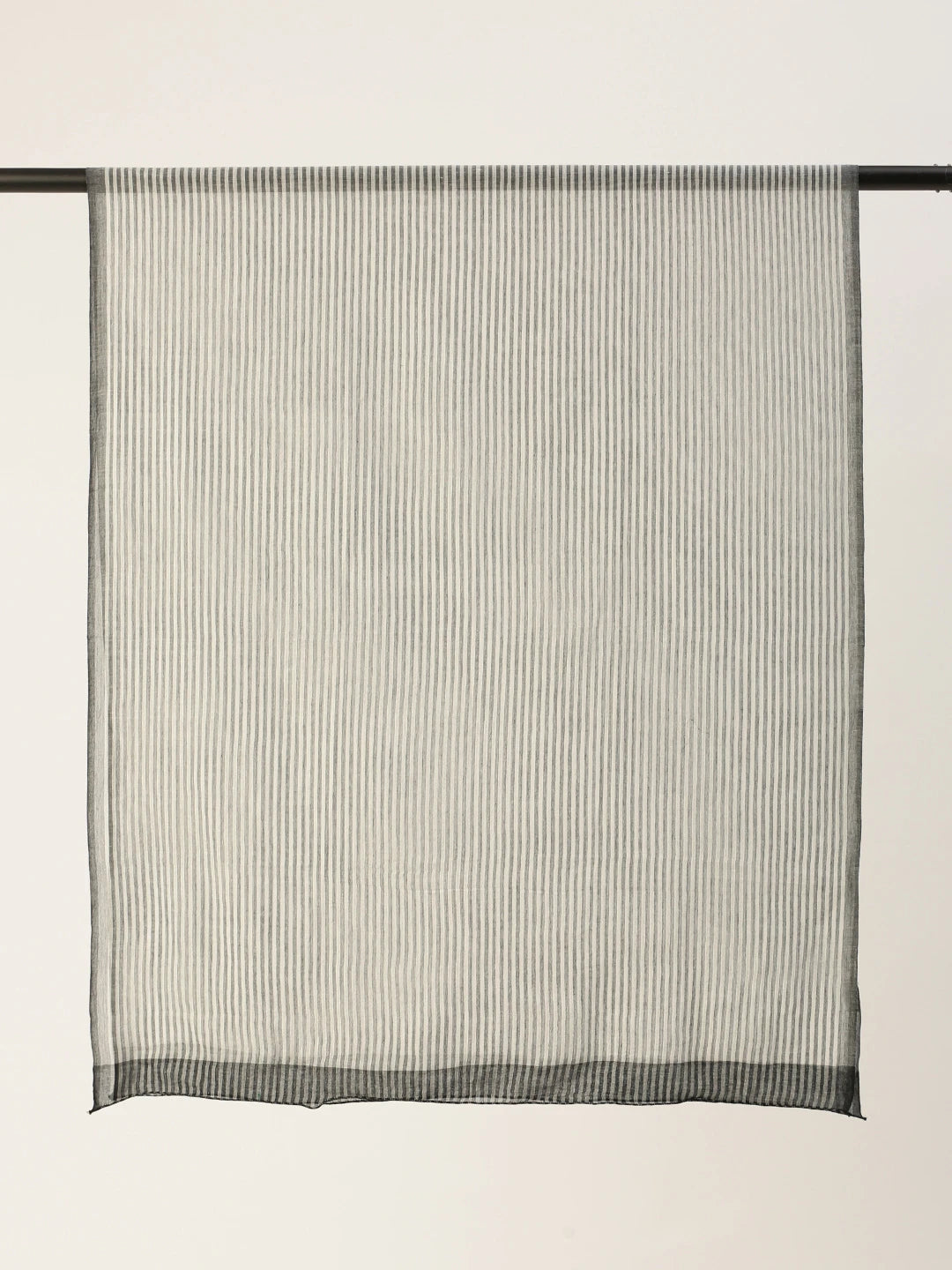 ASVA handwoven Black & Gray Scarf